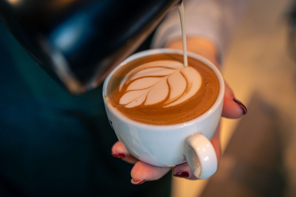 Latte Art Koffie